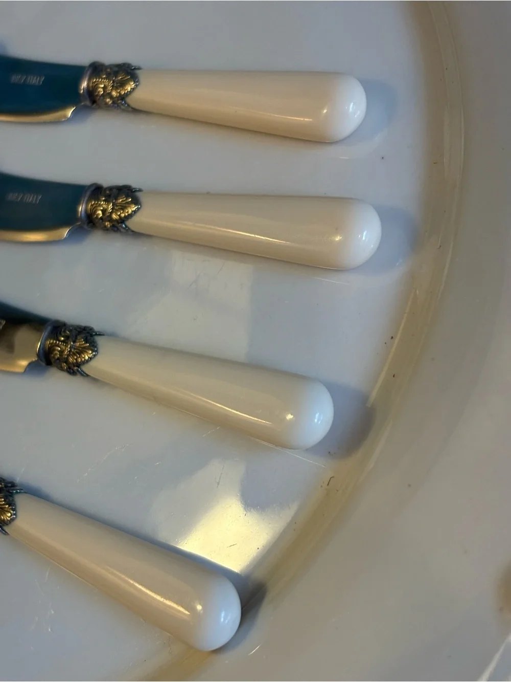 4 butter knives from EME INOX Italy.